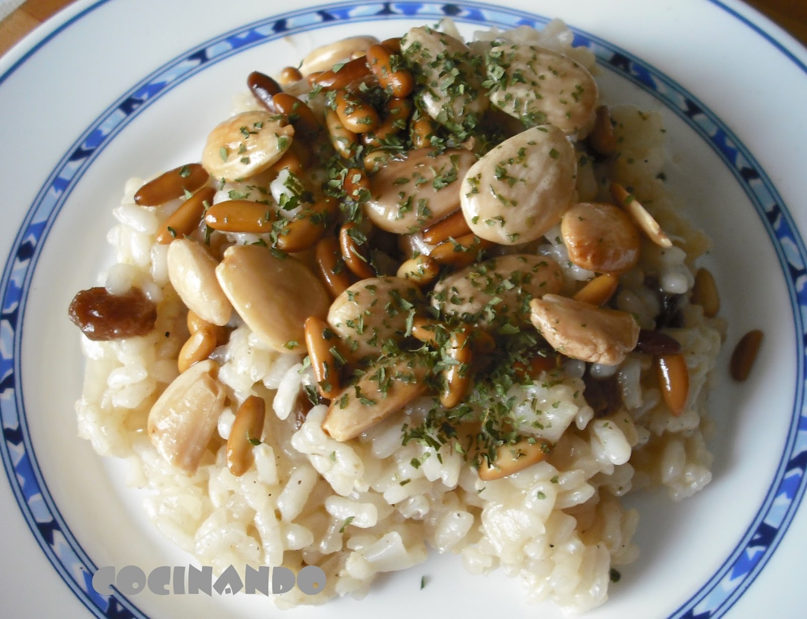 COCINANDO ARROZ PILAF
