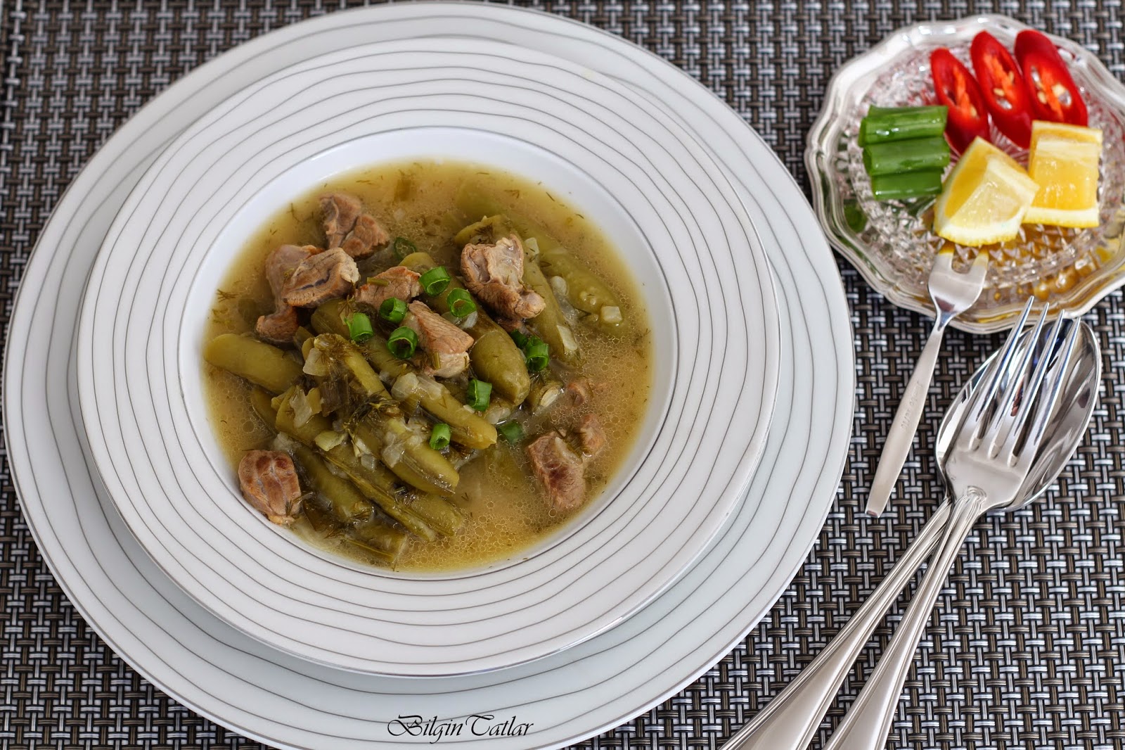 BİLGİN TATLAR KUZU ETLİ TAZE BAKLA