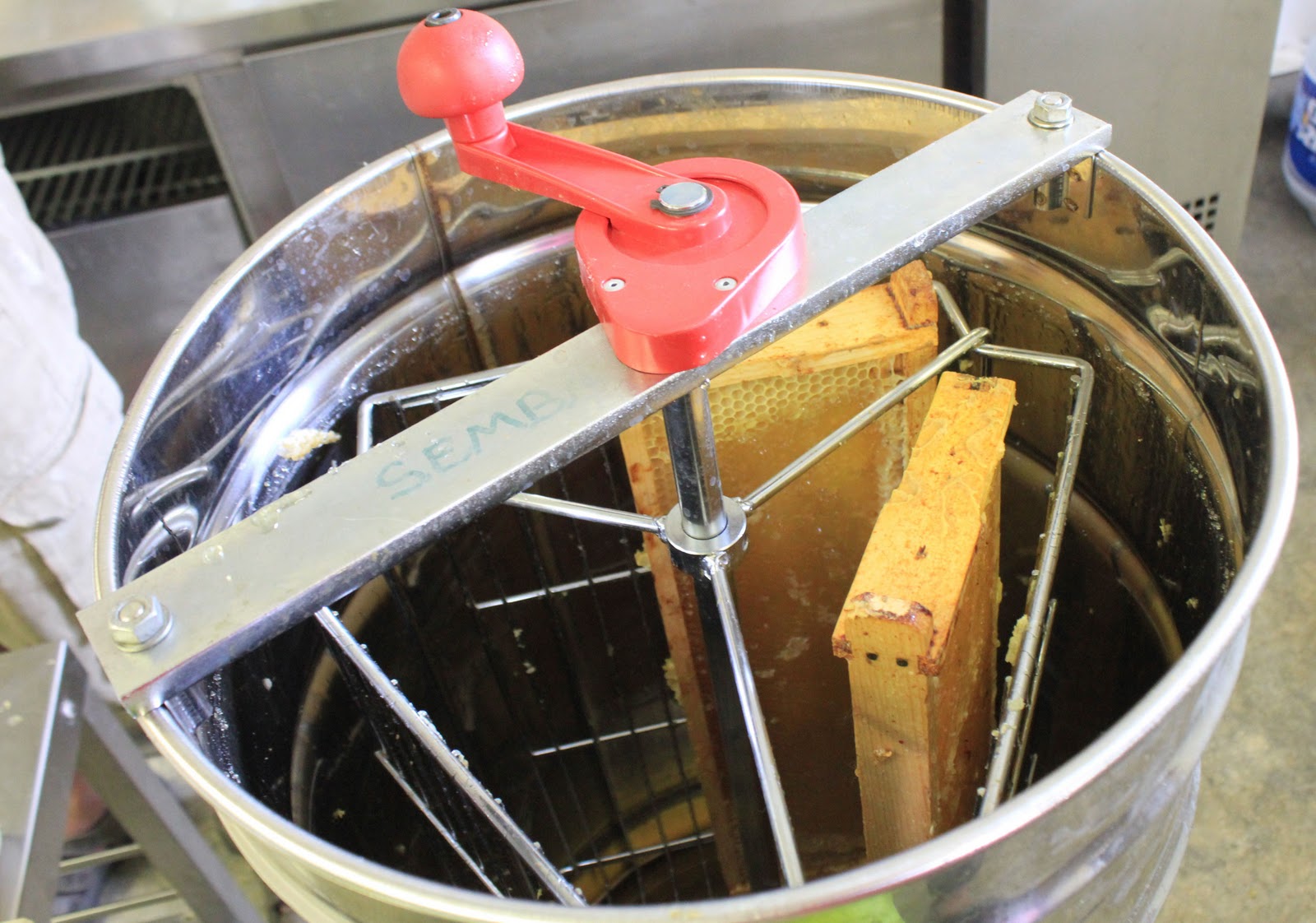 Squash Blossom Farm Honey Harvest Extraction