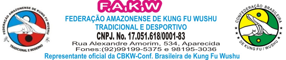 FAKW - FEDERAÇÃO AMAZONENSE DE KUNG FU WUSHU
