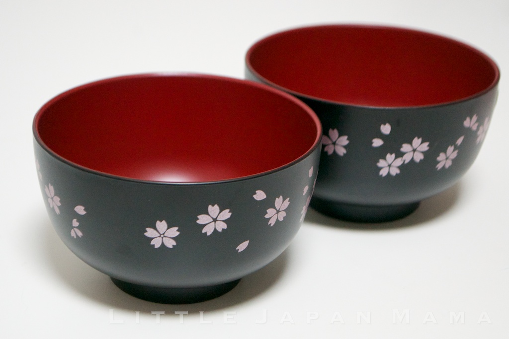 little japan mama Miso Soup Bowl Murasaki Sakura
