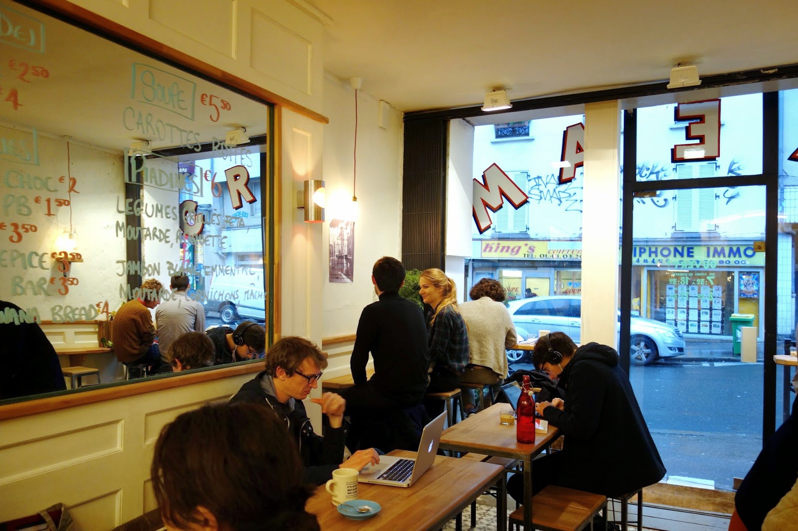 Mes Adresses Cream, le coffee shop gets on top 50 rue de Belleville Paris 20 Paris la douce