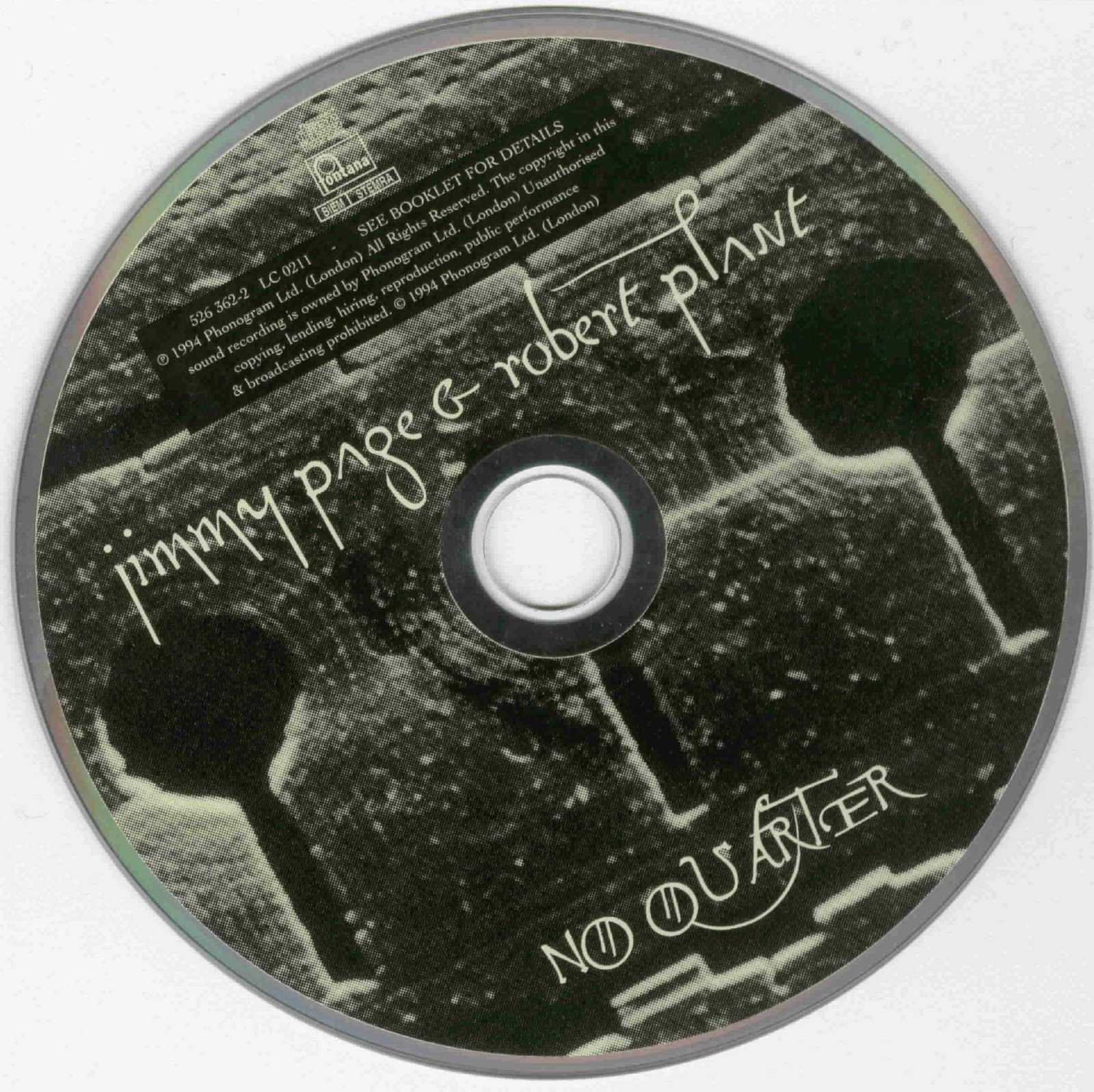 Rock Catártico Jimmy Page & Robert Plant No Quarter