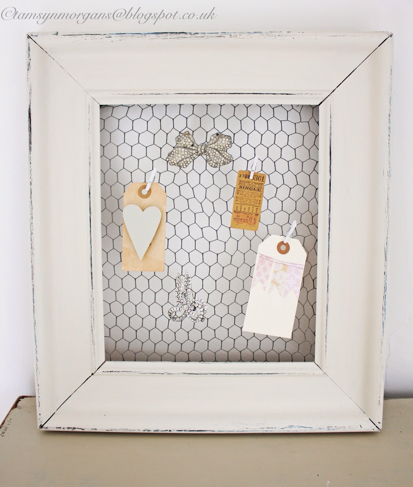 Upcycled picture frames... The Villa on Mount Pleasant