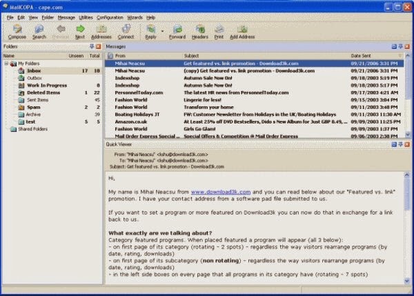 download mailcopa software