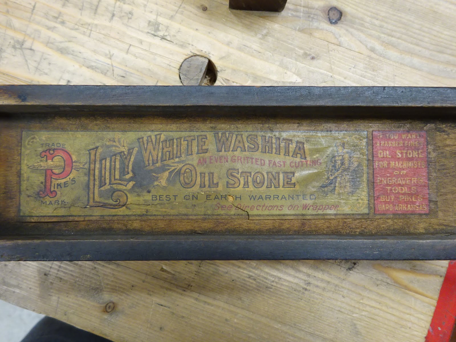 Woodworking in a Tiny Shop Rehabilitating an Old Oil Stone