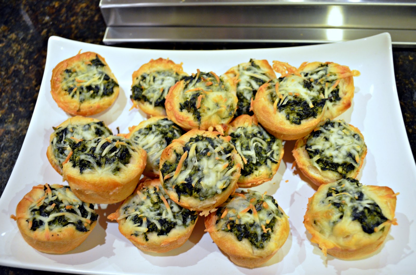 A Big ToDo Recipe Individual Baked Spinach Dip Cups