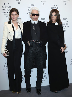The Non-Blonde: CHANEL 'The Little Black Jacket' - Exhibition Opening In  Berlin
