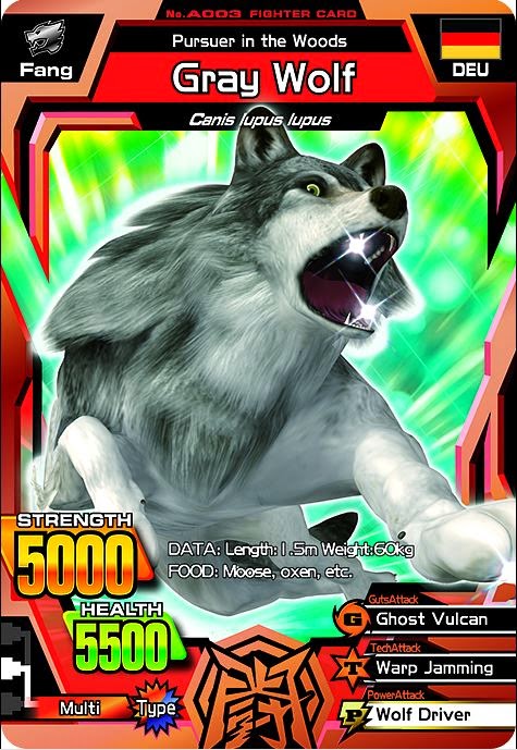 Great Animal Kaiser - Grey Wolf - Animal Kaiser Singapore