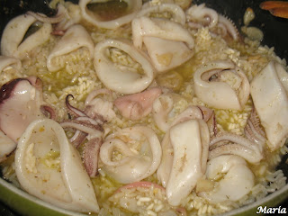 Calamares con arroz