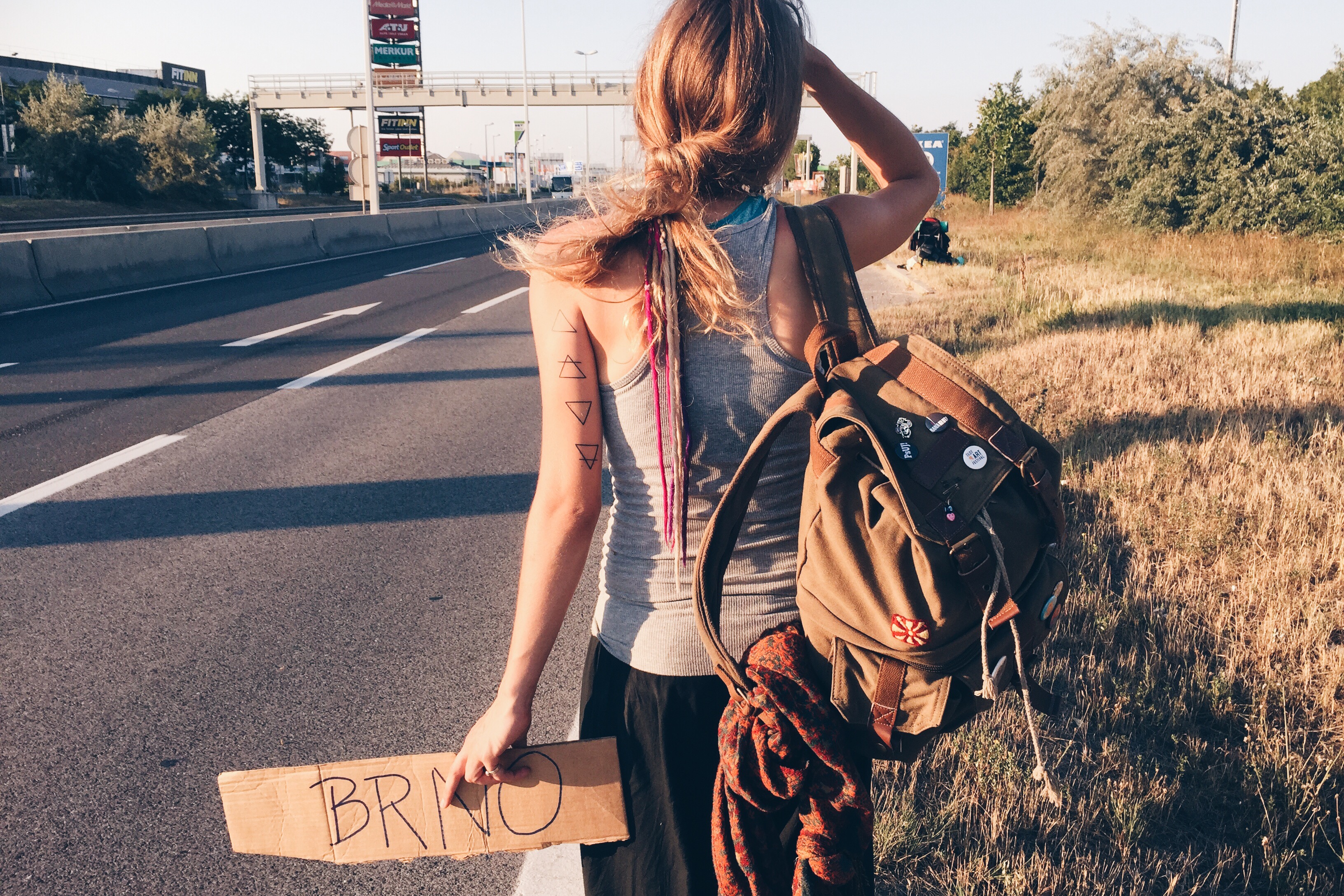 Autostop 1., Dzień 11. Wiedeń - Brno/Hitchhike 1st, Day 11th, Vienna - Brno