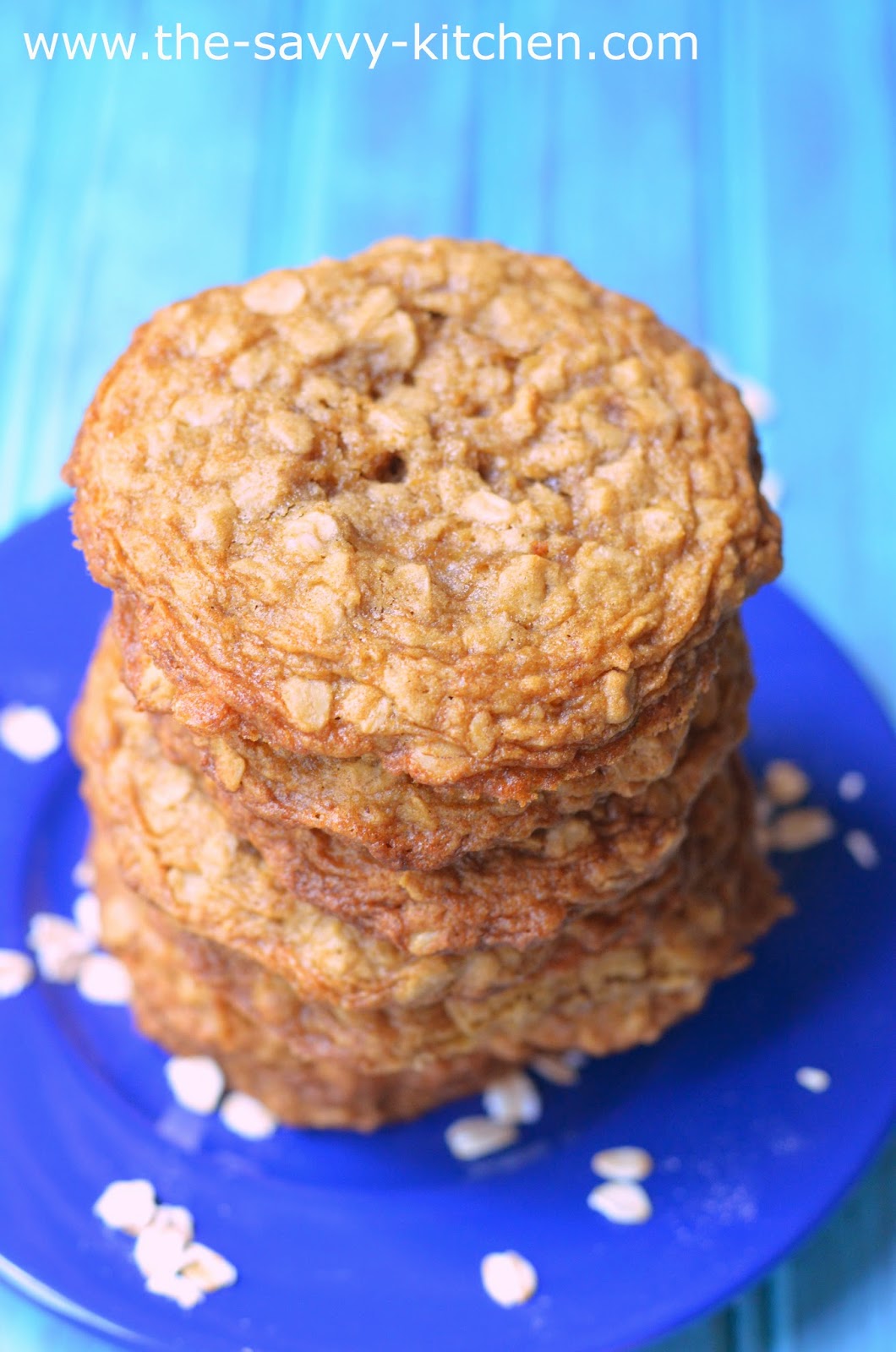 The Savvy Kitchen Brown Sugar Oatmeal Cookies