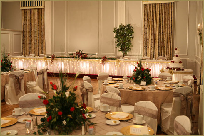 Reception Areas For Weddings