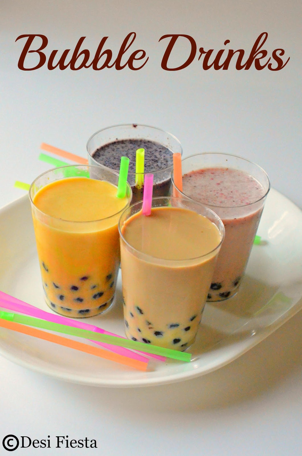 Desi Fiesta Vietnamese Bubble Drinks Fruit Bubble Tea Recipe Boba