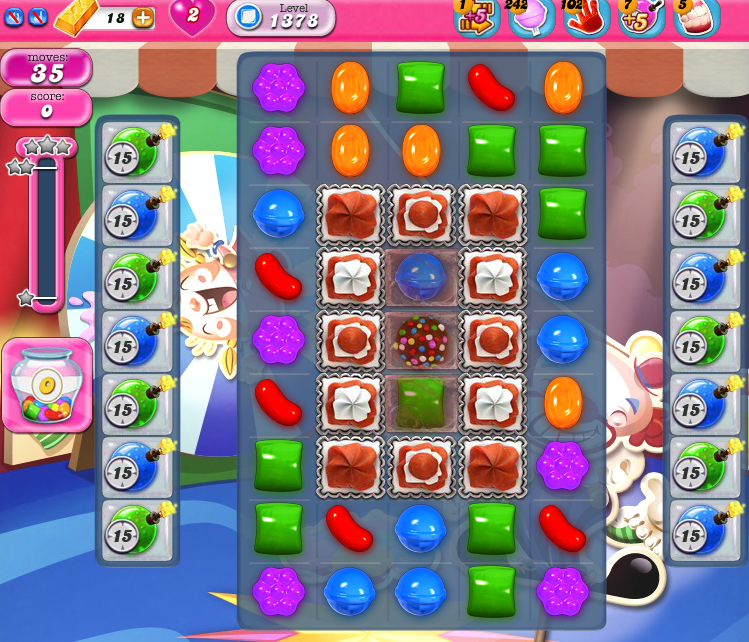 Candy Crush Saga 1378 Candy Crush Saga 1378