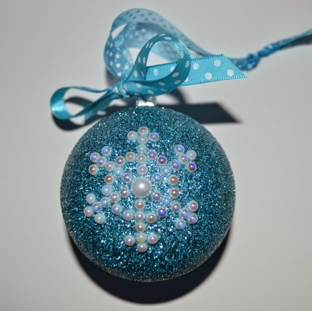 Creative Hobby Supplies Pretty Glitter Baubles