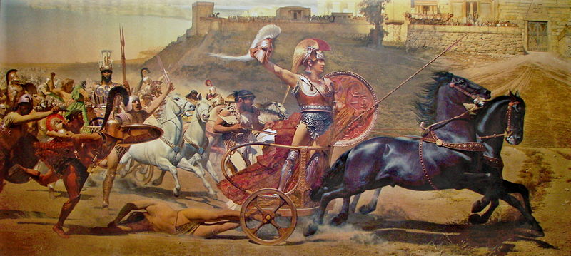 Triumph of Achilles in Corfu