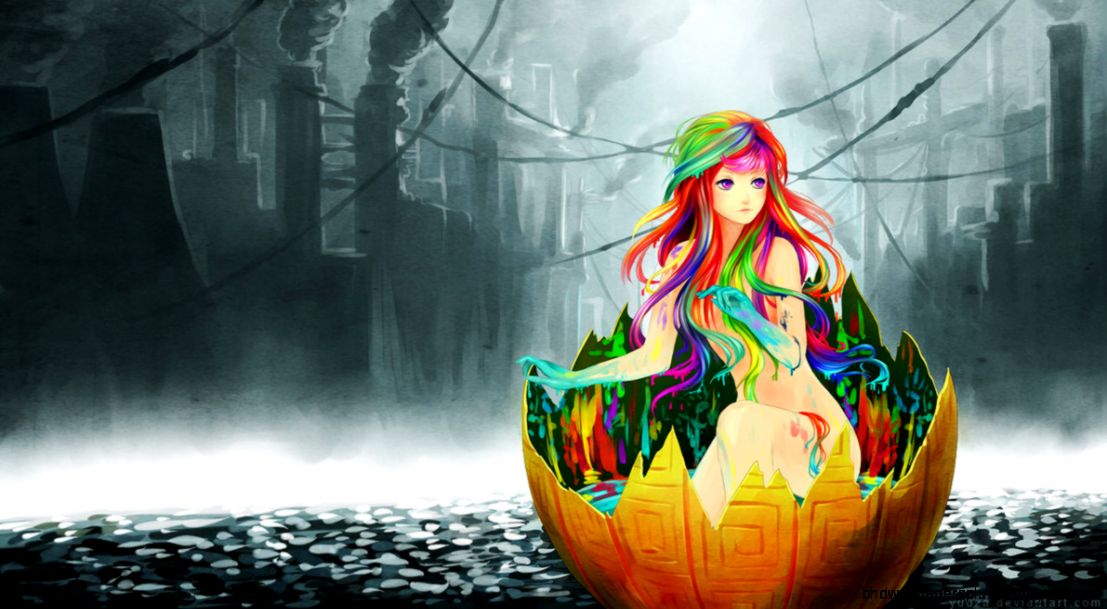 Birth of an Artist wallpaper by Yuuza on DeviantArt Birth of an Artist wallpaper by Yuuza on DeviantArt