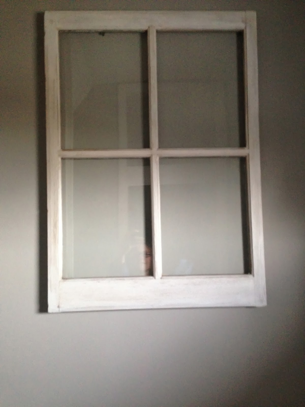 Crafty Mama Rustic WindowsWhite Wash Technique