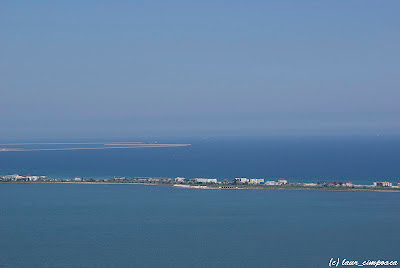 Turnul de televiziune Tuzla Techirghiol Eforie Sud vedere panoramica