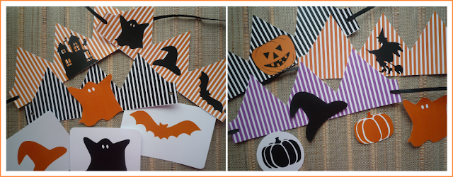 Free halloween printable masks from BistrotChic