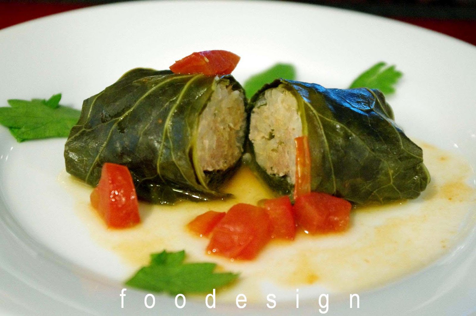 foodesign collard greens rolls