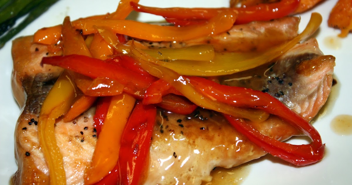 Gracefully Gluten Free Salmon with a Yellow Pepper Jelly Glaze
