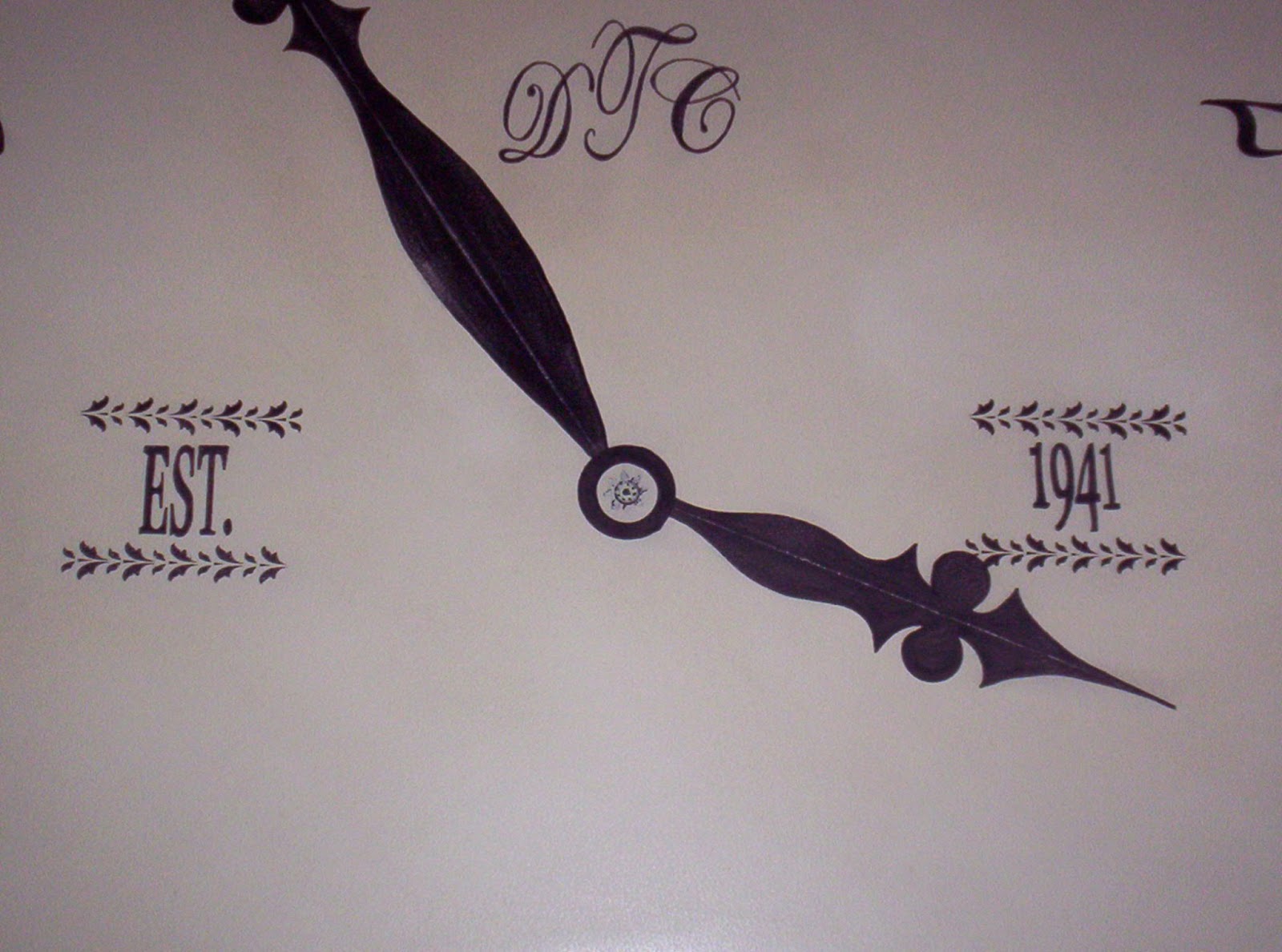 My Painted Stuff Another Clock Face Table