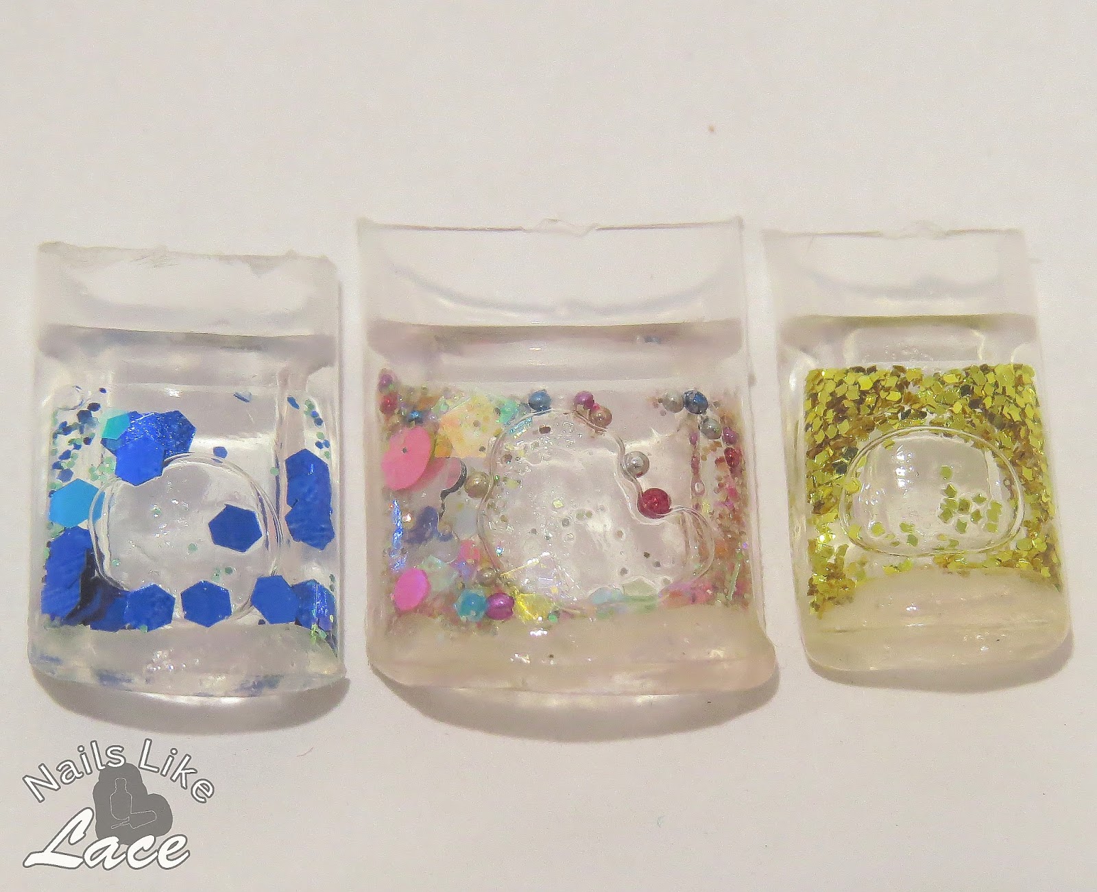 NailsLikeLace Born Pretty Store Review Acrylic Aquarium Nails
