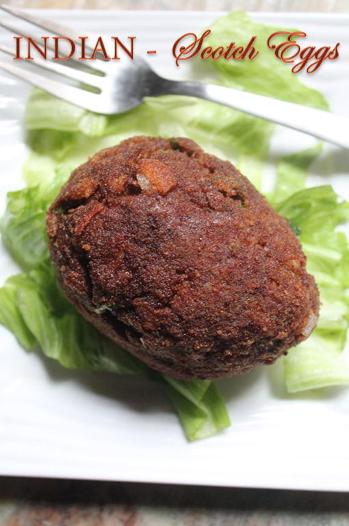 Indian Scotch Eggs Recipe / Crispy Scotch Eggs Recipe Yummy Tummy