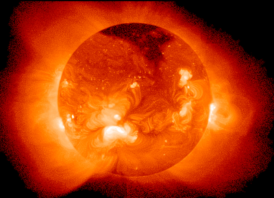 Llamarada solar del pasado 17 de Mayo creó un impulso misterioso en la tierra que parecía "respuesta" explosiva de sol Tormenta+jukilo