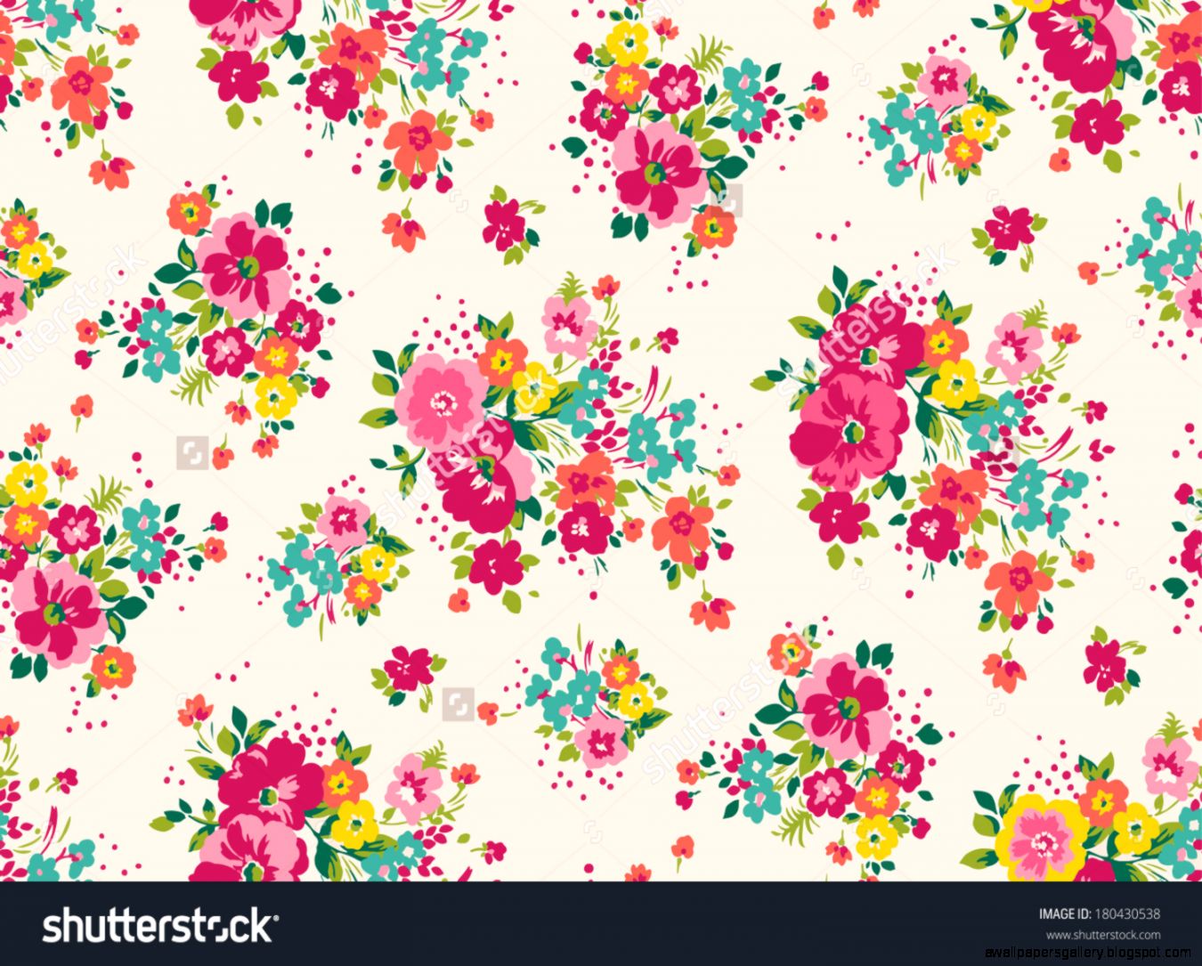 Seamless Vintage Tropical Flower Pattern Vector 180430538 Seamless Vintage Tropical Flower Pattern Vector 180430538