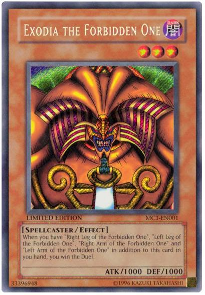exodia pieces