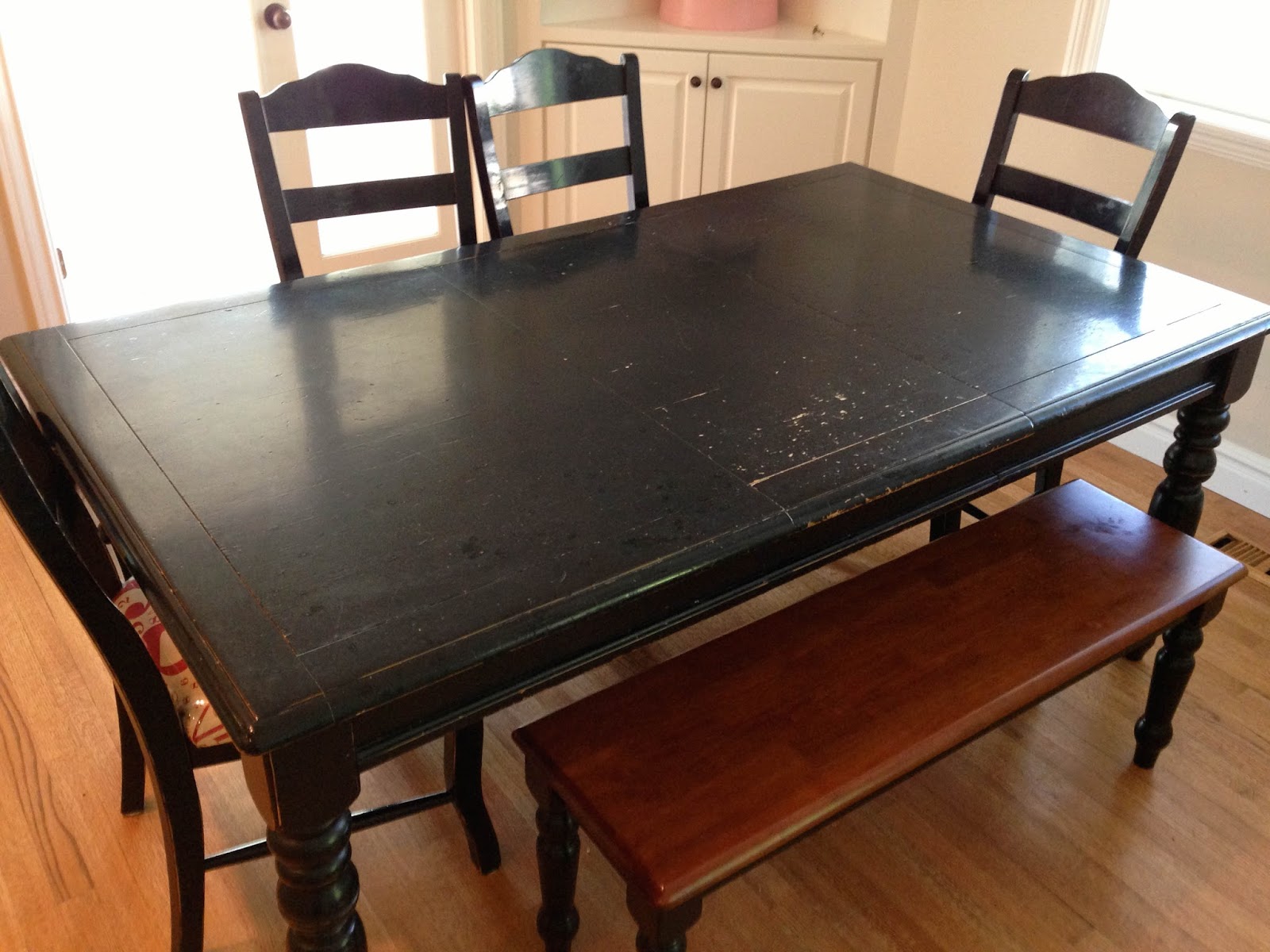 do it yourself divas DIY Refinish Just a Table Top and Bench Top