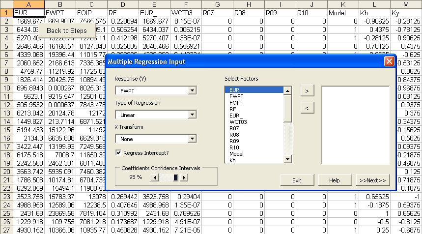 spreadsheets and financial basics experimental design for steps in monte carlo simulation