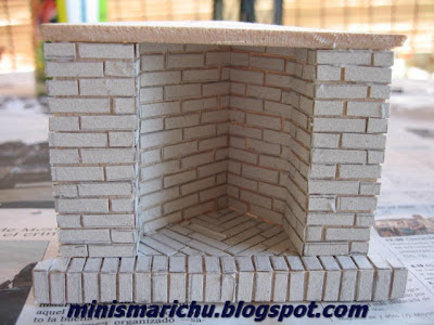 LAS MINIS DE MARICHU: CHIMENEA CASA PARIS