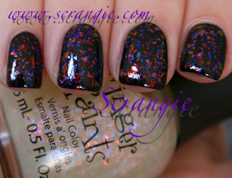 Scrangie Finger Paints Special Effects Flake Glitter Topcoat