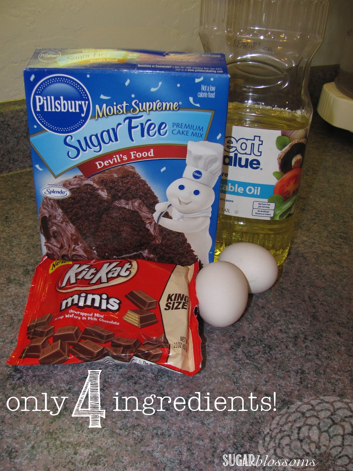 Sweet Sugar Blossoms Kit Kat Cookies