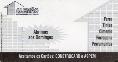 ALEMÃO MATERIAIS P/ CONSTRUÇÃO