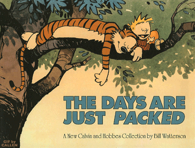 Calvin and Hobbes: The Days are Just Packed Animated Cover