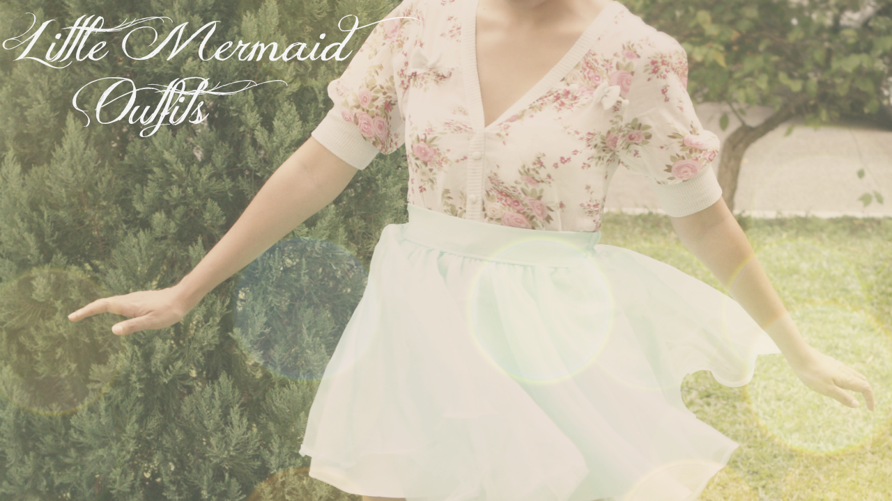 Fashion Lookbook Disney's Little Mermaid Inspired Outfits Hapy