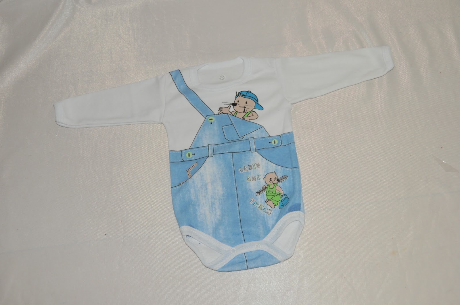 KOT BASKILI BADİ seren bebek dünyası KOT BASKILI BADİ seren bebek dünyası