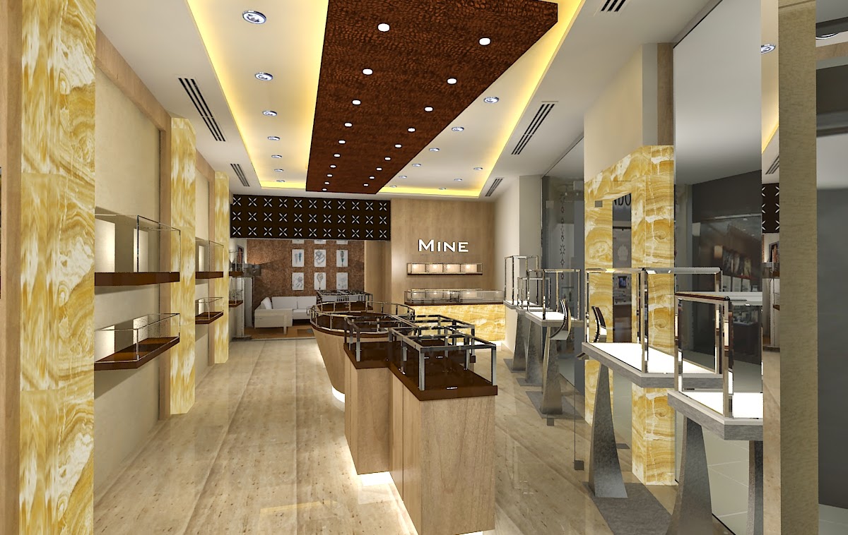 Gurooji Design Jewelry store design
