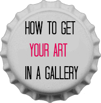how to get your art in a gallery by iramency