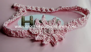 crochet baby headband patterns with flowers