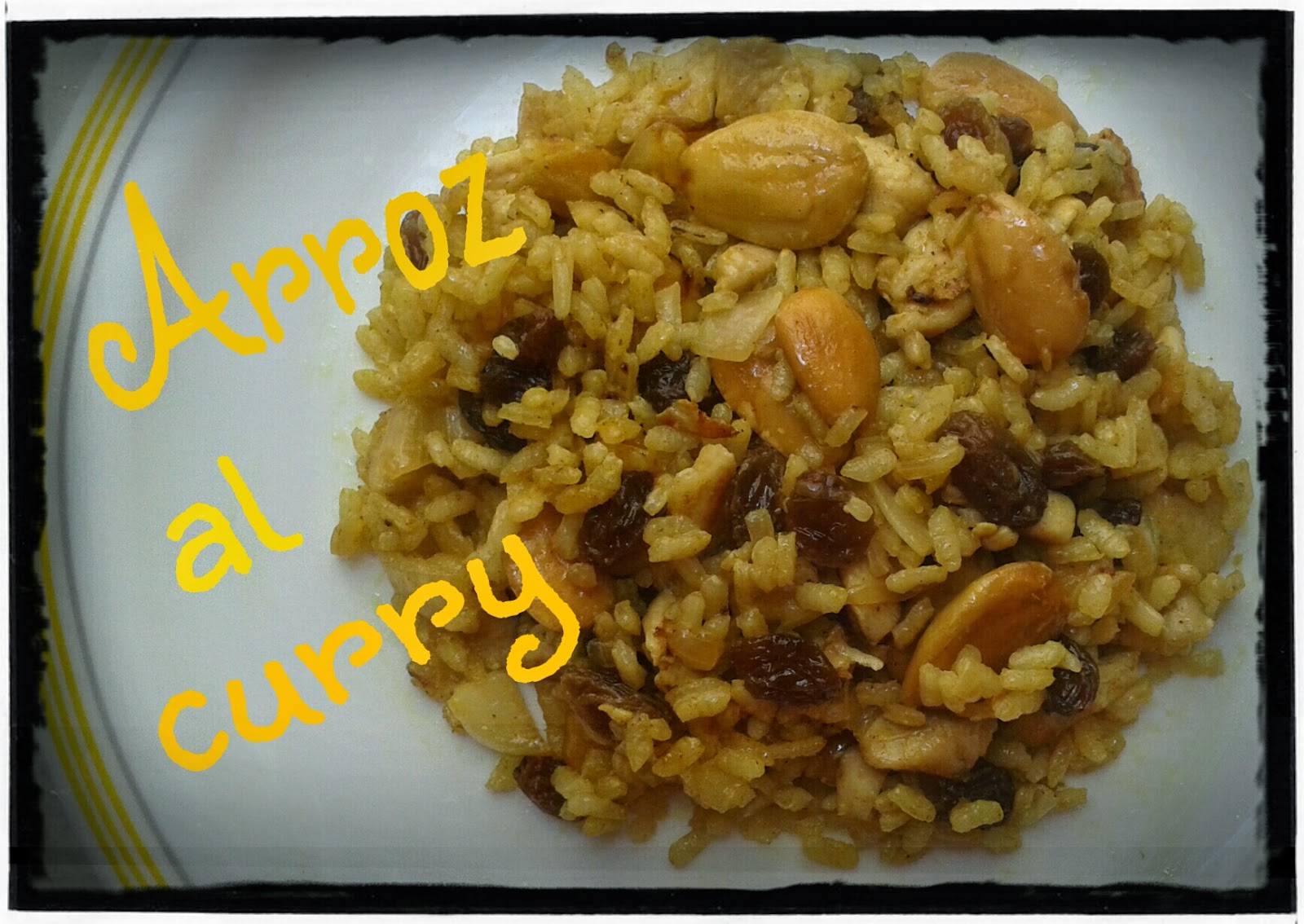 Arroz Al Curry 
