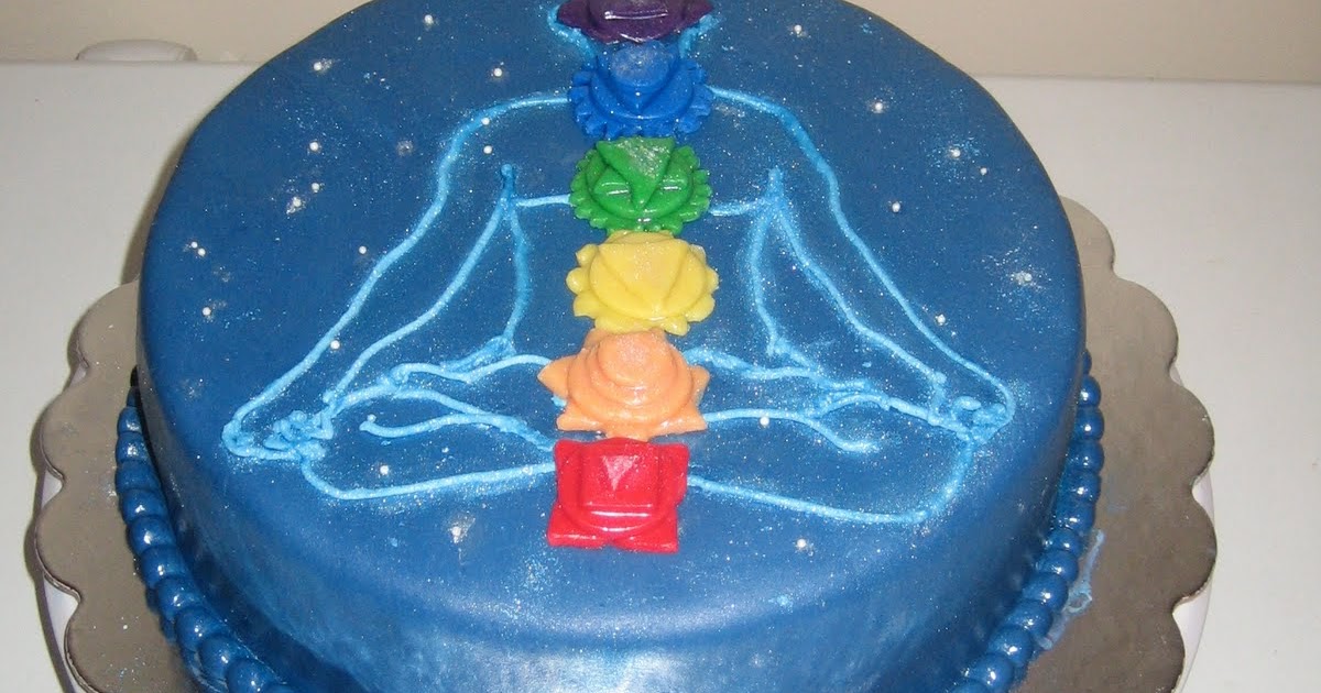 Sweet & Simple Custom Cake Design The 7 Chakras Cake… Sweet & Simple Custom Cake Design The 7 Chakras Cake…