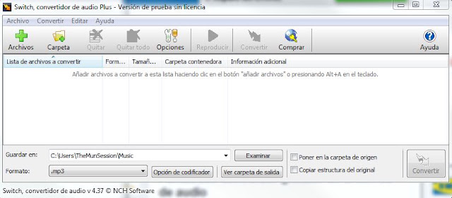Switch Sound File Converter v4.37 Ingles / programas 