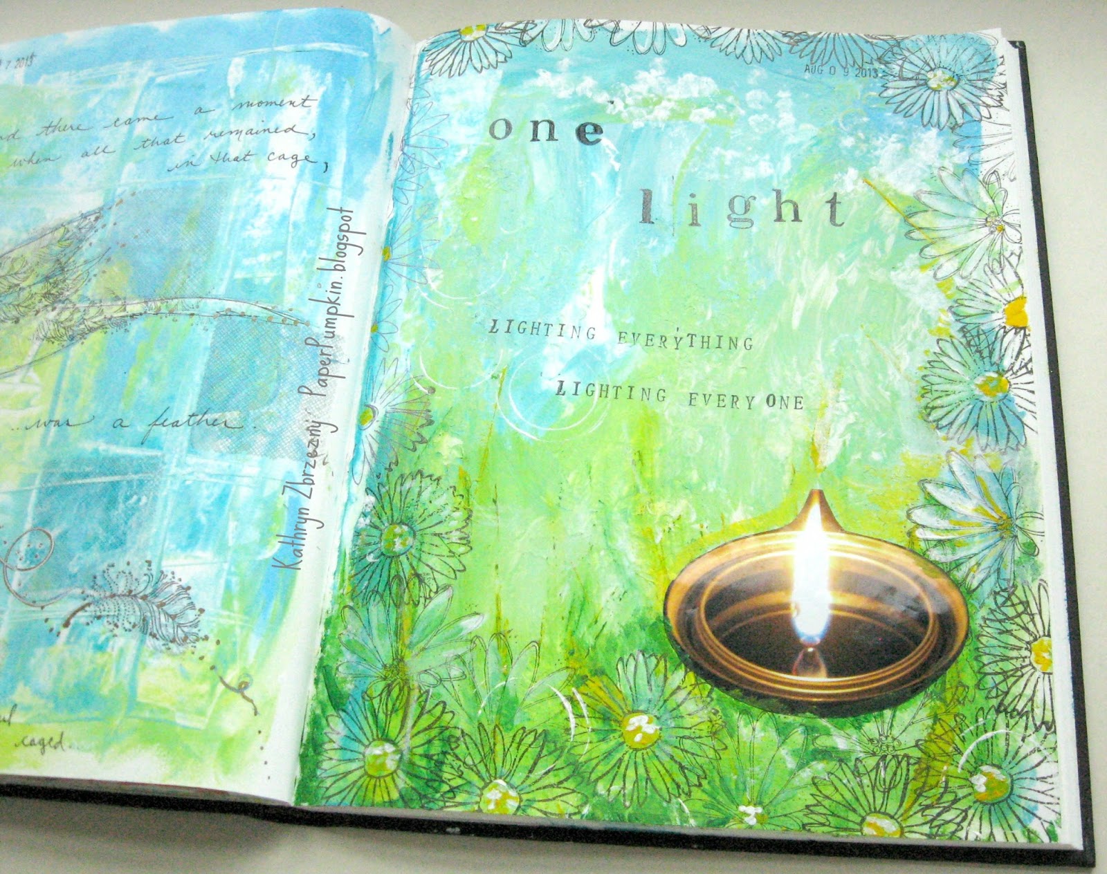 Paper Pumpkin One Light Journaling