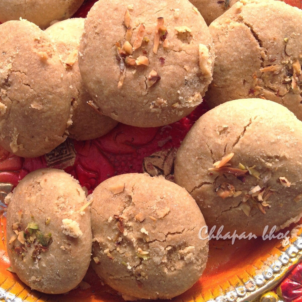 Chhapan Bhog Eggless Whole Wheat Cookies with 3 Basic Ingredient
